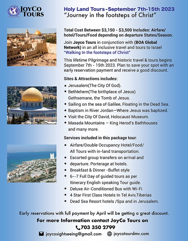 JoyCo Tours Holy Land Tours 2023 JoyCo Tours   Holy Land Tours Joyco 